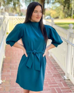 LaRoque Chloe Dress (Aquamarine)
