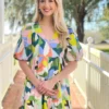 Crosby By Mollie Burch Brawley Dress (Poinciana)
