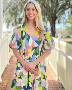 Crosby By Mollie Burch Brawley Dress (Poinciana)