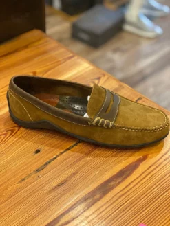 Martin Dingman Shoes Bill Safari Penny (Tobacco)