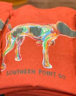 Southern Point Tops Abstract Greyton (Baked Clay)