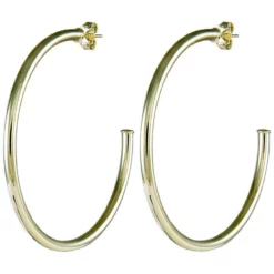 Sheila Fajl Liana Hoops Polished Gold