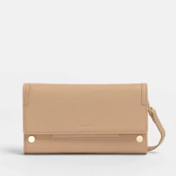 Hammitt AJ Crossbody Clutch (Barely Tan) Accessories
