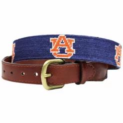 Smathers & Branson Accessories Auburn Belt (Dark Navy)