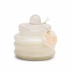 Paddywax Beam 3 Oz Ivory Candle (Cotton & Teak)
