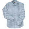 Tom Beckbe Poplin Shirt (Blue/Green) Tops