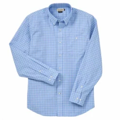Tom Beckbe Tops Poplin Shirt (Blue/White)