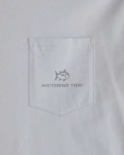 Southern Tide Tops Ouotdoorman Skip Jack Fill Tee (Seagull Grey) 5 Southern Tide Tops Ouotdoorman Skip Jack Fill Tee (Seagull Grey)