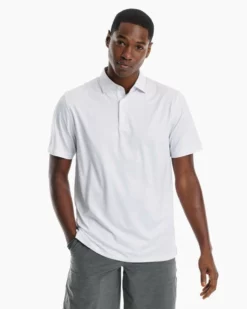 Southern Tide Driver Pine Ridge Perf Polo (Multiple Colors) Tops