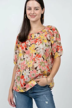 Ivy Jane Blooming Garden Top (Floral)