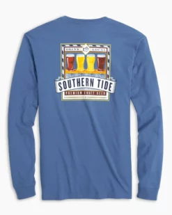 Southern Tide Quality Bew Tee (Pompeii Blue) Tops
