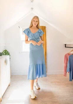 S'edge Dresses Anna Dress (Blue Ribbon)