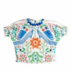 Only Options Tops Flora Shirt (White Otomi)