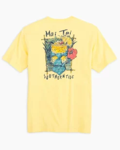 Southern Tide Mai Tai T-Shirt (Blonde) Tops
