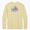 Southern Tide Sunset SJ Attack Tee (Blonde)