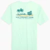 Southern Tide Tops Take The Long Shot Tee (Mist Green)