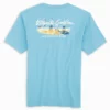 Southern Tide Ultimate Sandbar Tee (Brisk Blue) Tops
