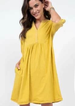 Uncle Frank Knit To Go Dress (Mustard)