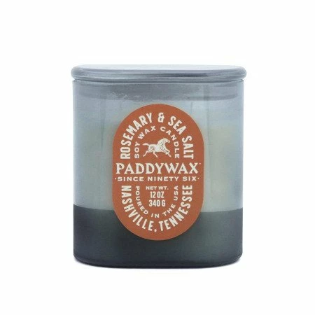 Paddywax Vista 12oz Candle Denim Blue (Rosemary & Sea Salt) 3 Paddywax Vista 12oz Candle Denim Blue (Rosemary & Sea Salt)