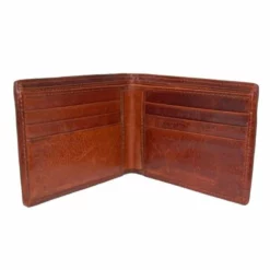 Smathers & Branson Golden Retriever Bifold Wallet (Classic Navy)