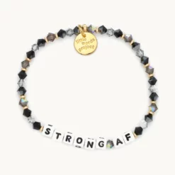 Little Words Project Strong AF (Black Ice) Jewelry